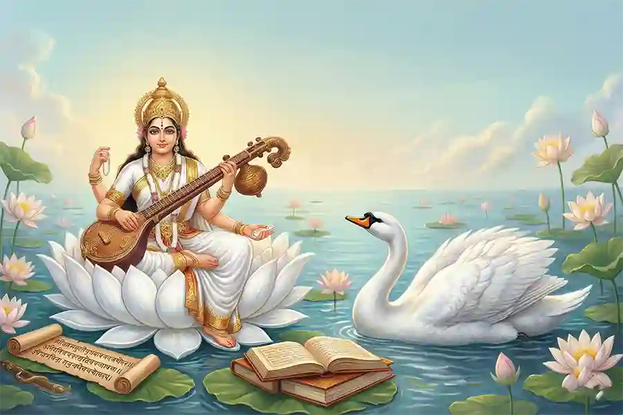 সরস্বতীর বাহন